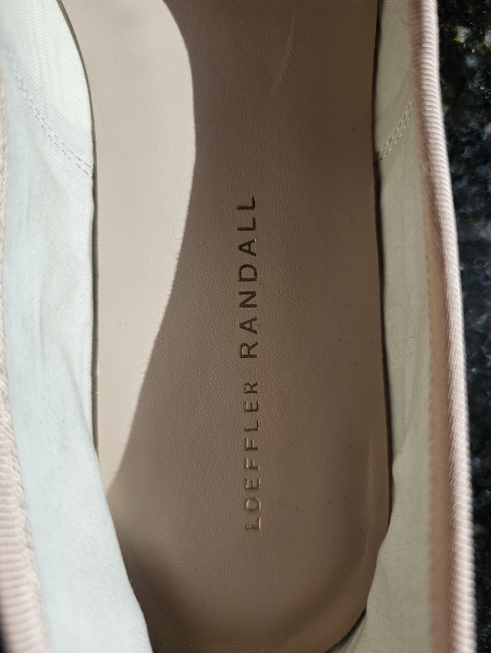 Loeffler Randall Landon Leather  Ballet Flats in Blush Sz 9.5 - Picture 11 of 17